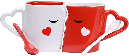 tasses couple pour la saint valentin