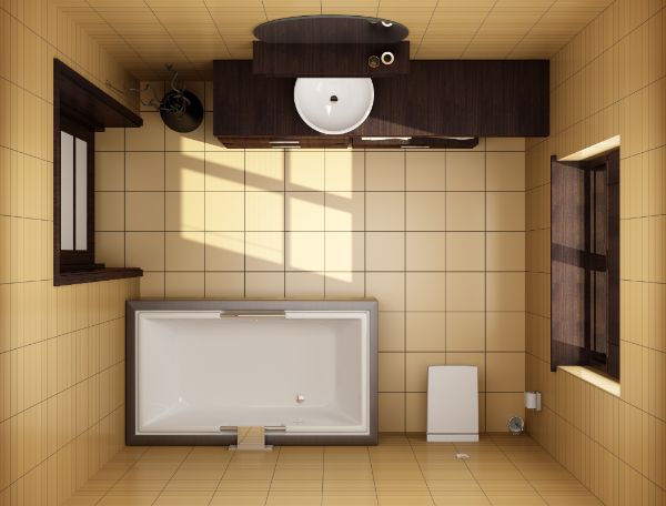 idees de salle de bain japonaise